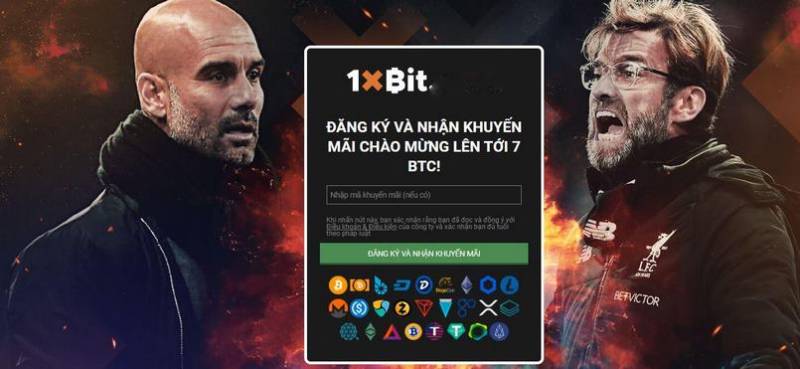  điều kiện đăng ký 1XBIT 