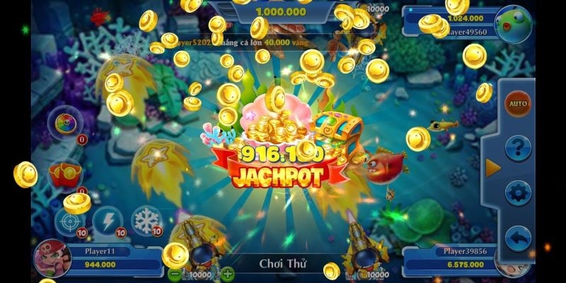 Các phòng chơi với mục tiêu săn jackpot khác nhau  